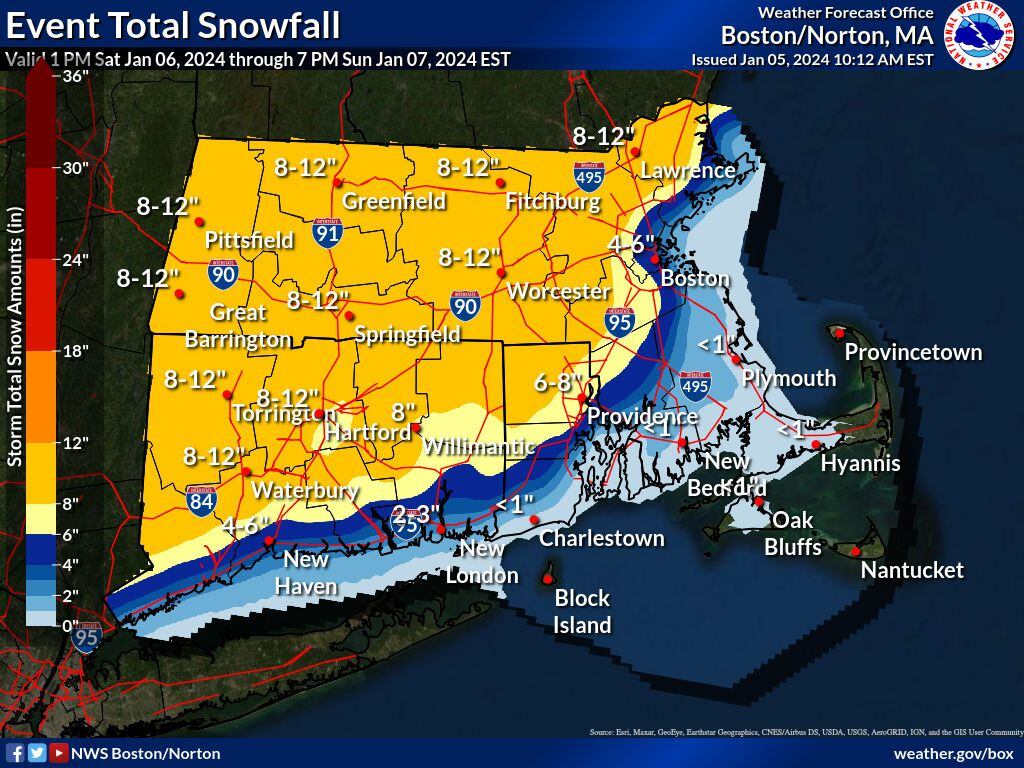 Southern New England Expected To See First Snow Storm This Weekend 